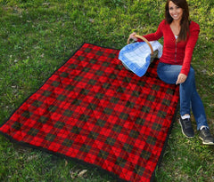 Wallace Weathered Tartan Quilt