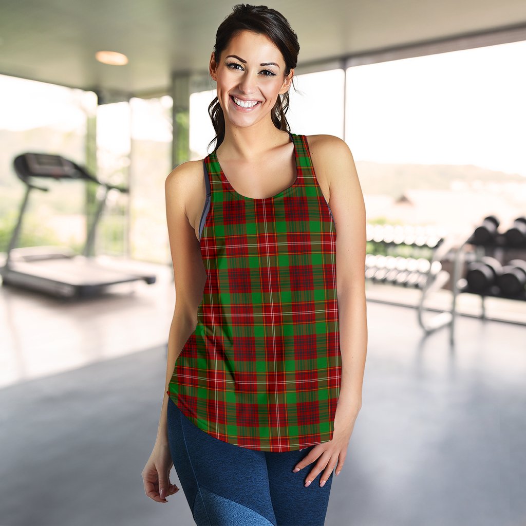 Ainslie Tartan Women Racerback Tank Top