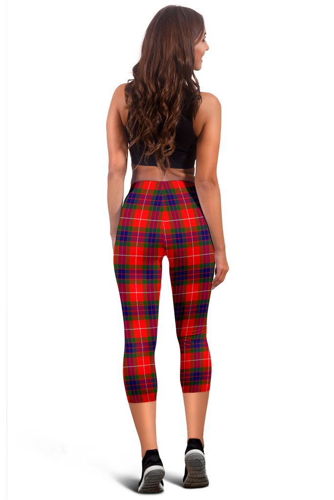 Fraser Modern Tartan Capris Leggings