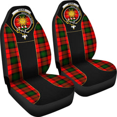 Kerr Tartan Crest Special Style Car Seat Cover