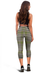 Burns Check Tartan Capris Leggings