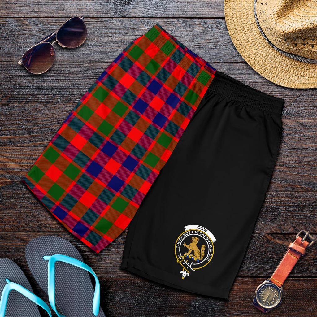 Gow (or McGouan) Tartan Crest Men's Short