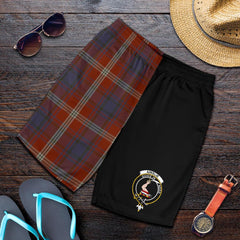 Ainslie Family Tartan Crest Men's Short