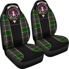 Tailyour (Or Taylor) Tartan Crest Car Seat Cover