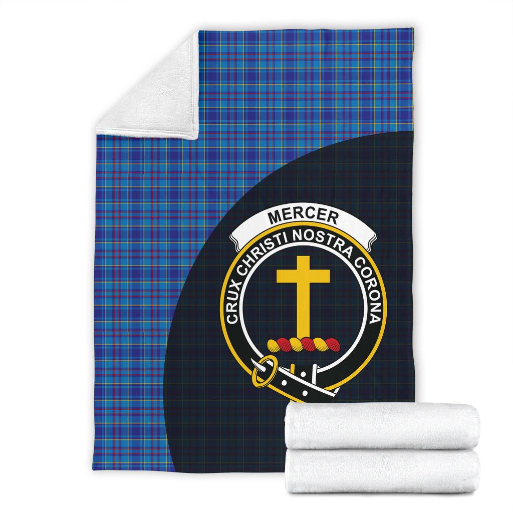 Mercer Modern Family Tartan Crest Blanket - 3 Sizes