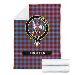 Trotter Family Tartan Crest Blankets