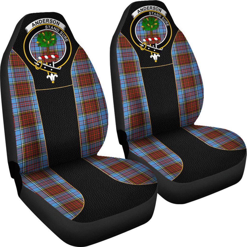 Anderson Tartan Crest Car seat cover