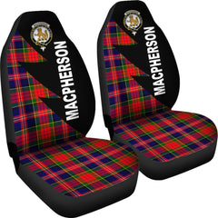 MacPherson Tartan Car Seat Cover - Flash Style