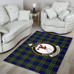 Colquhoun Tartan Crest Area Rug