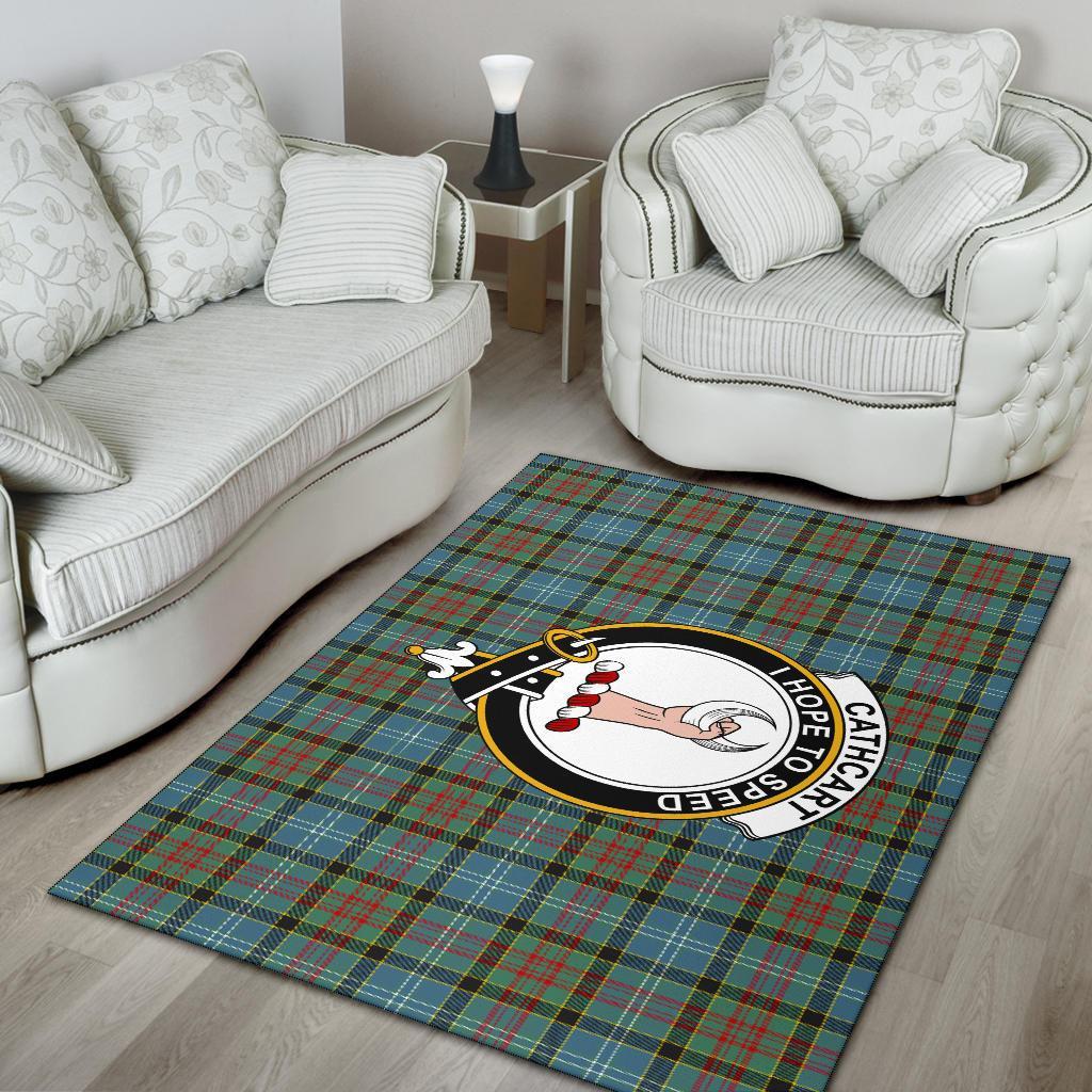 Cathcart Tartan Crest Area Rug