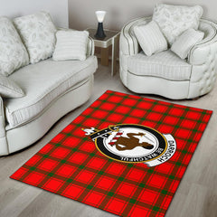 Darroch (Gourock) Tartan Crest Area Rug