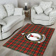 Dennistoun Tartan Crest Area Rug