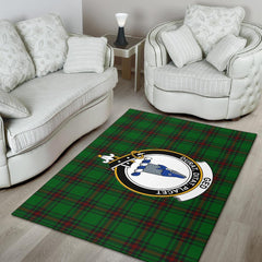 Ged Tartan Crest Area Rug