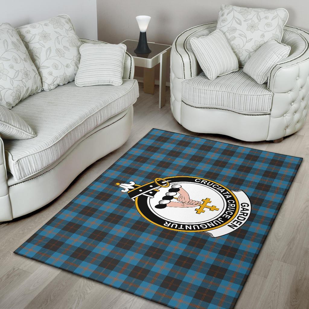 Garden Tartan Crest Area Rug