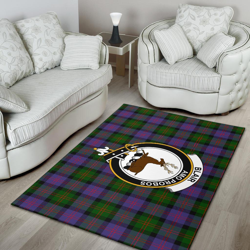 Blair Tartan Crest Area Rug