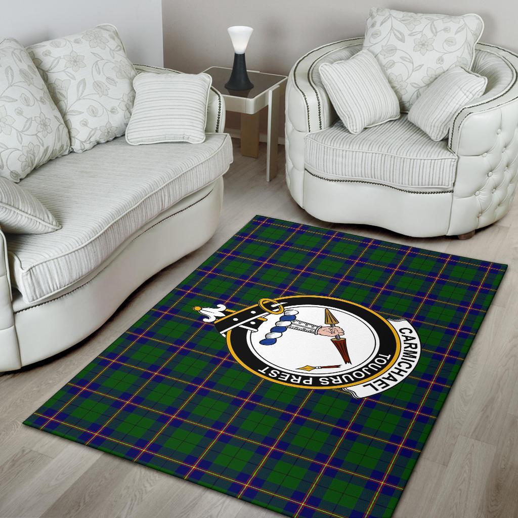 Carmichael Tartan Crest Area Rug