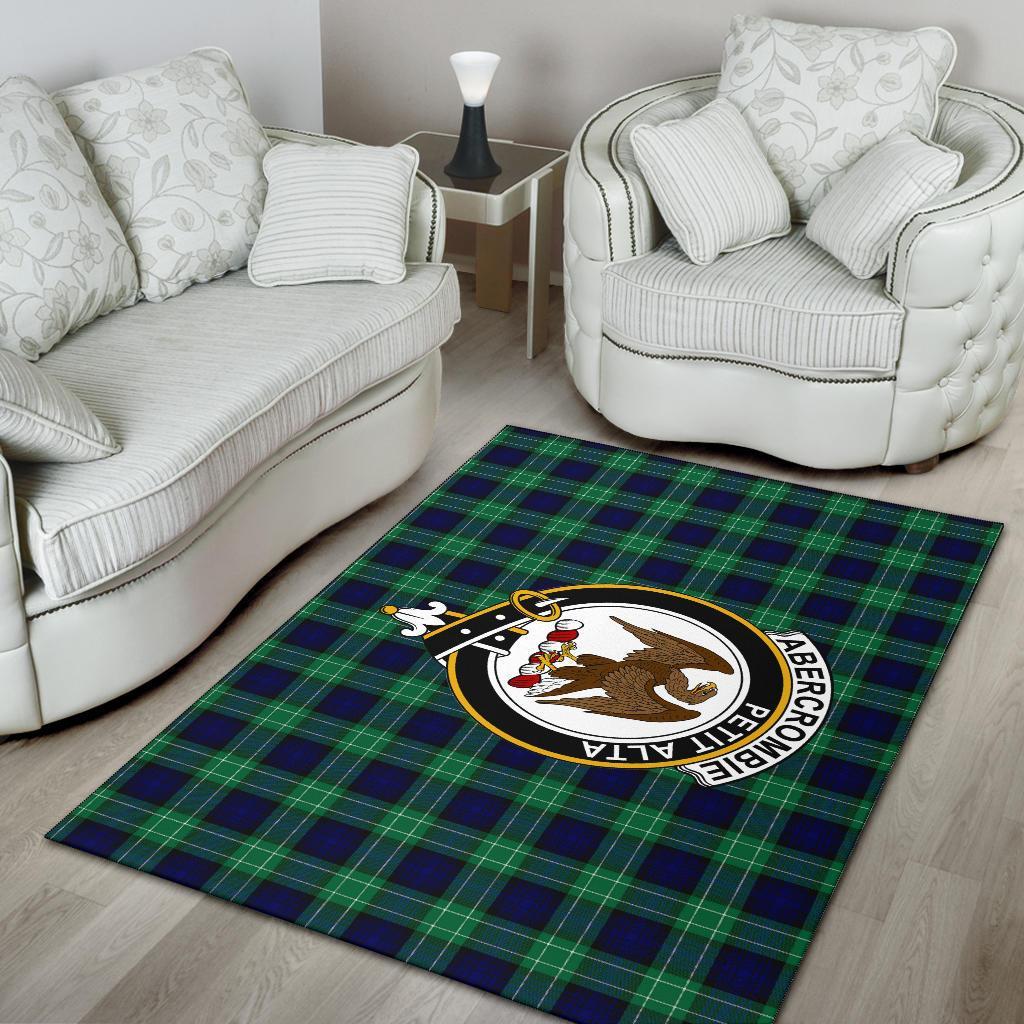 Abercrombie Tartan Crest Area Rug