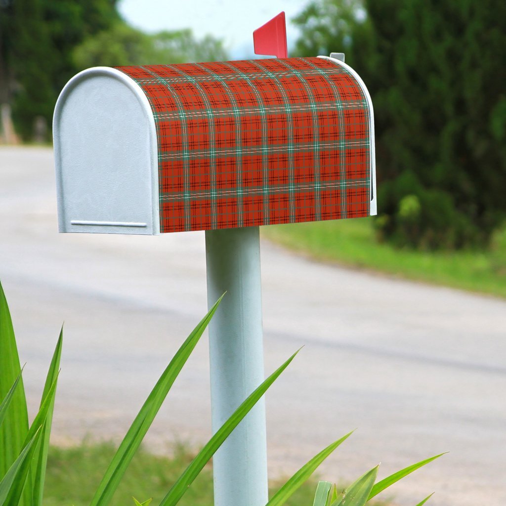 Morrison Red Ancient Tartan Mailbox