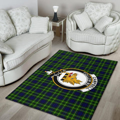 Campbell Of Breadalbane Tartan Crest Area Rug