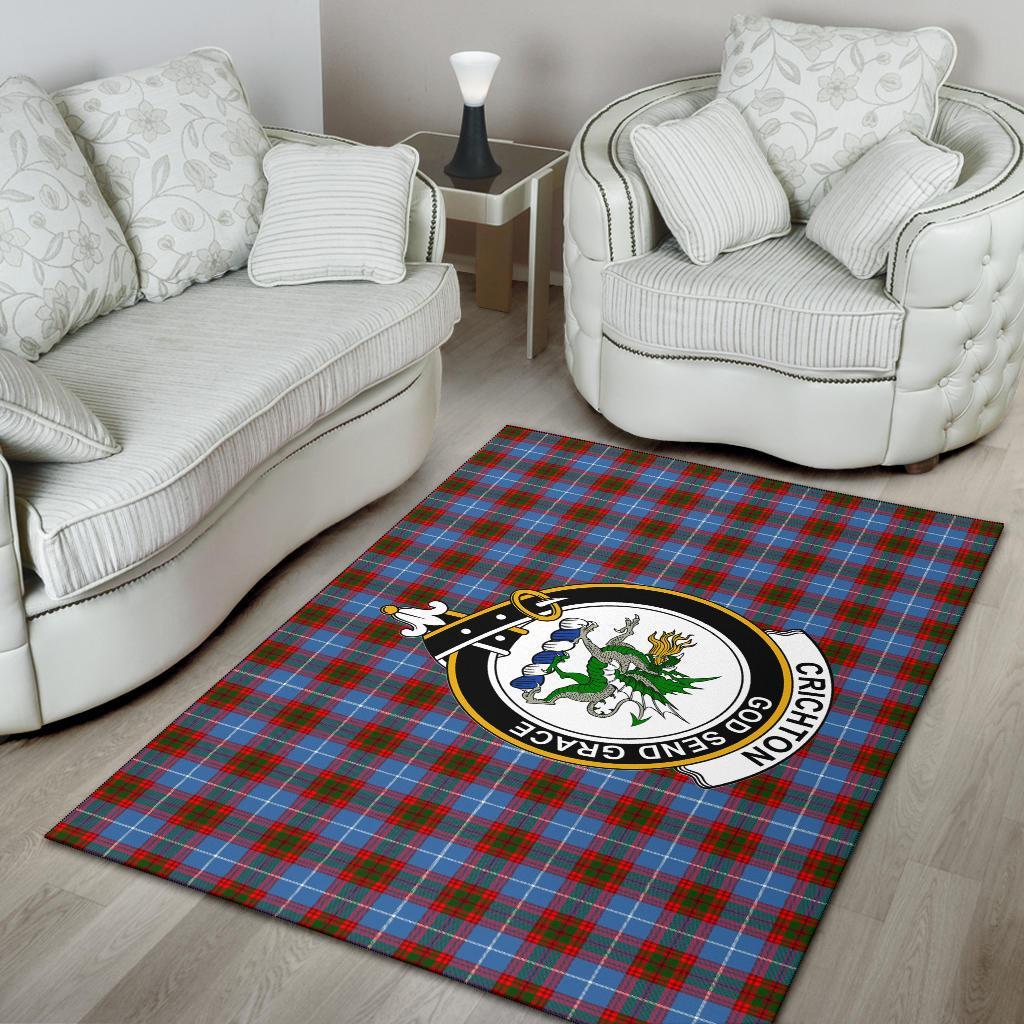 Crichton Tartan Crest Area Rug