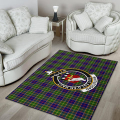 Whiteford Tartan Crest Area Rug