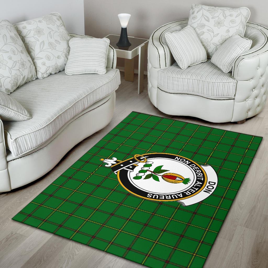 Don Tartan Crest Area Rug