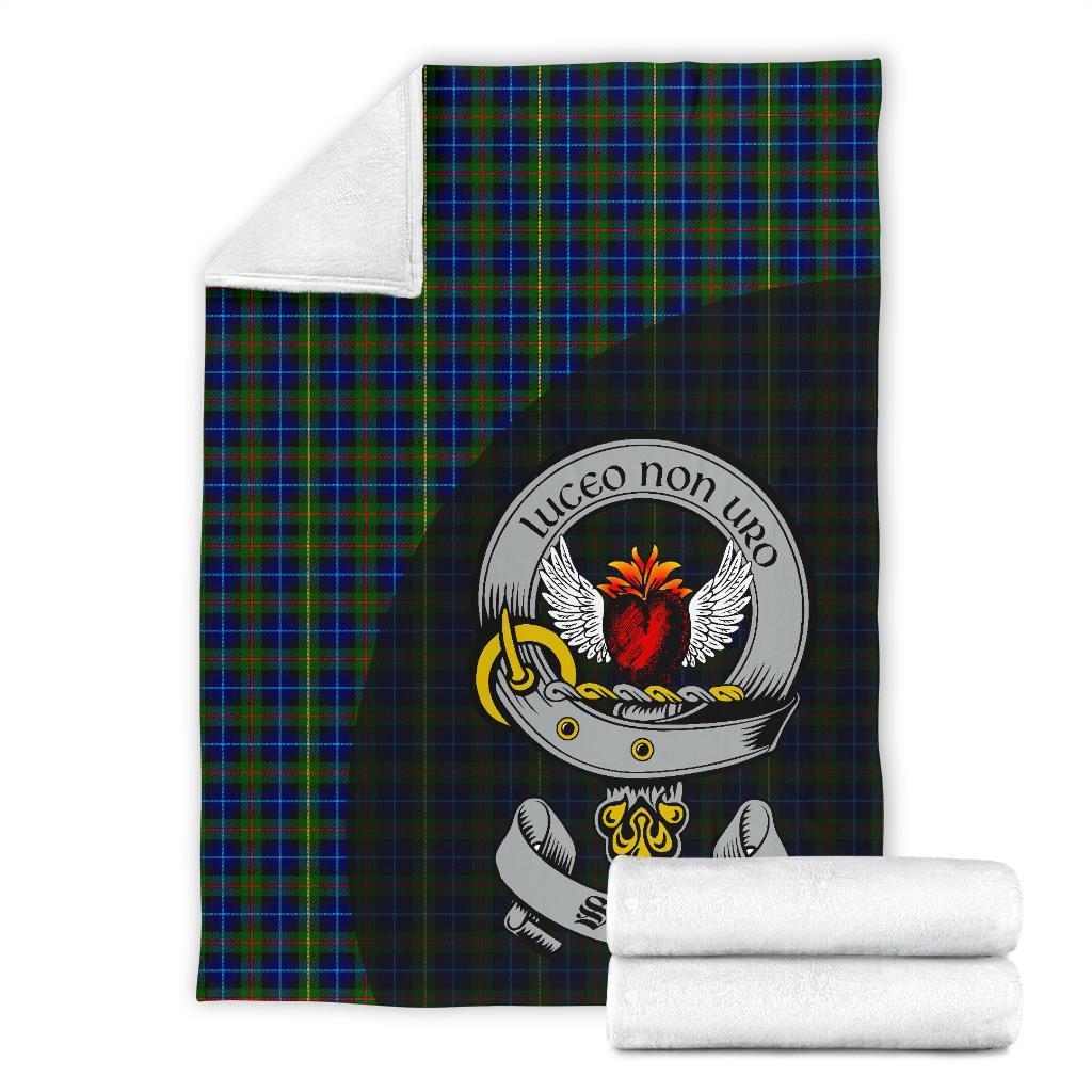 Smith Modern Tartan Crest Blanket Wave Style