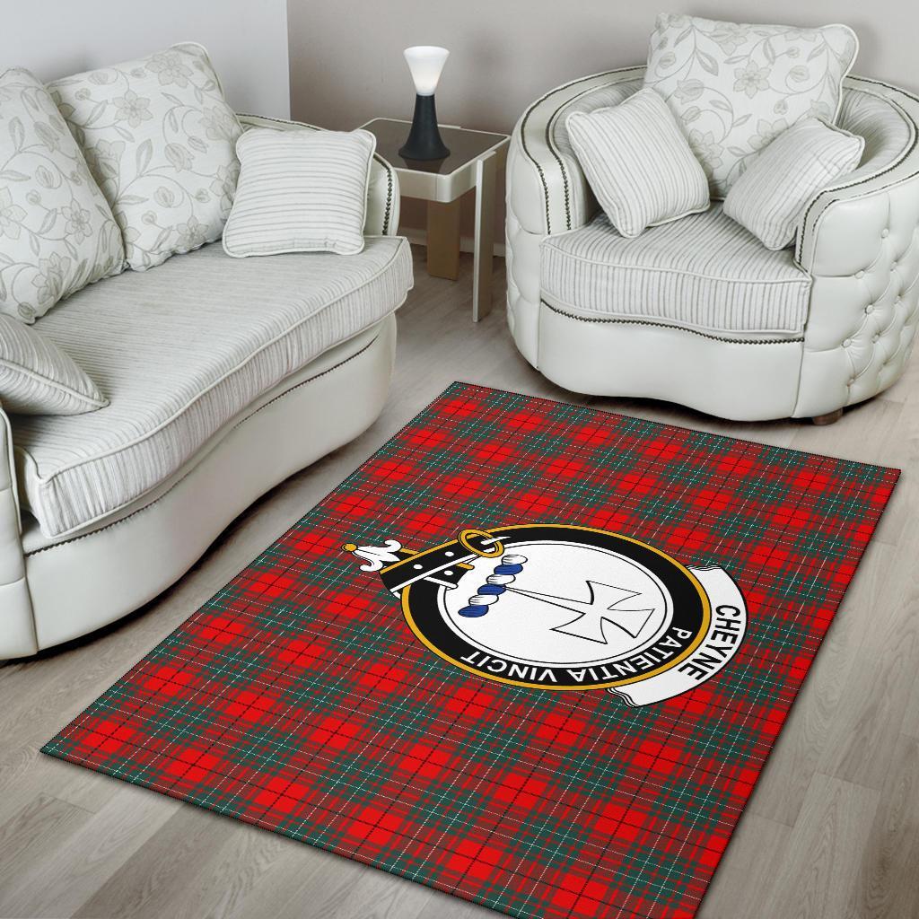 Cheyne Tartan Crest Area Rug