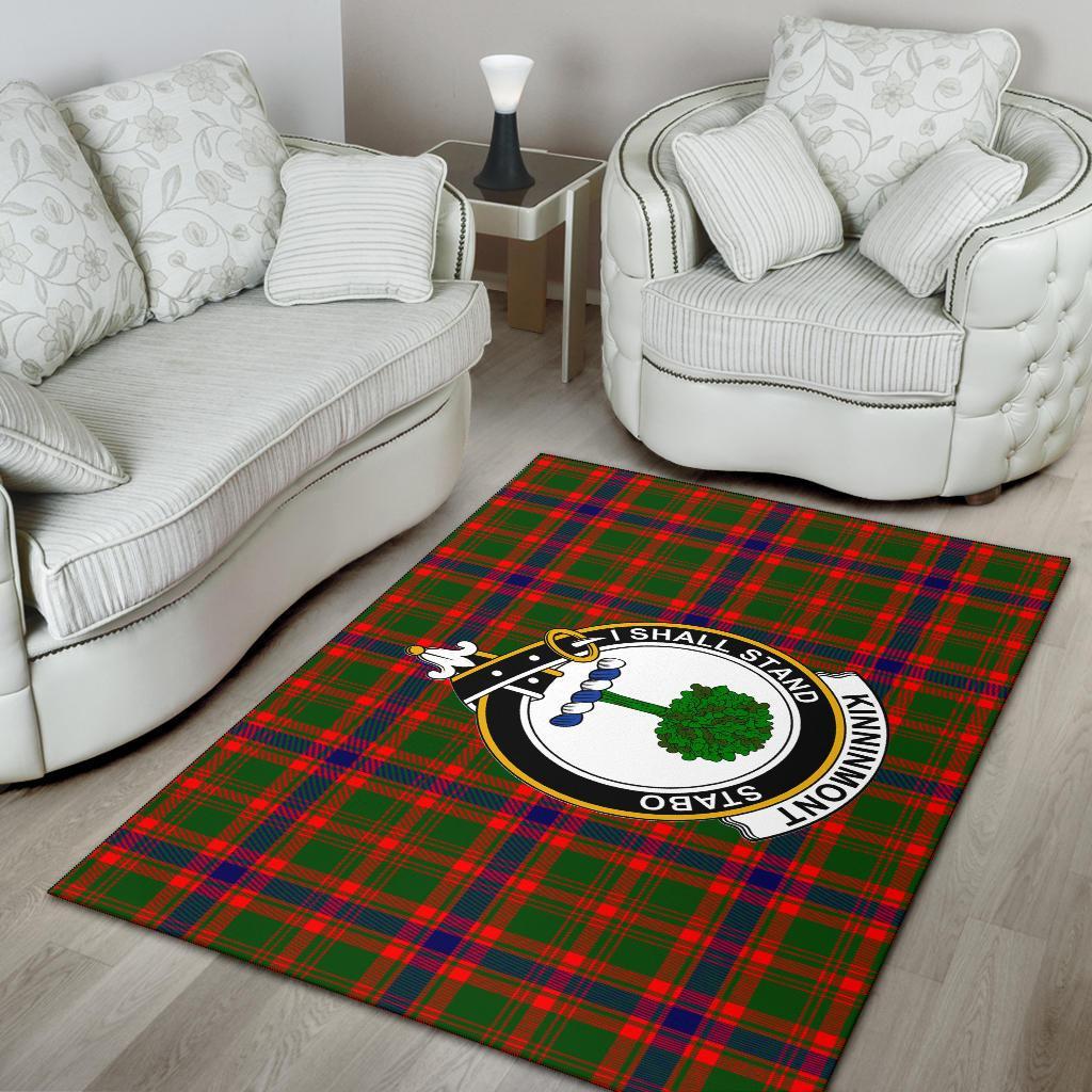 Kinnimont Tartan Crest Area Rug