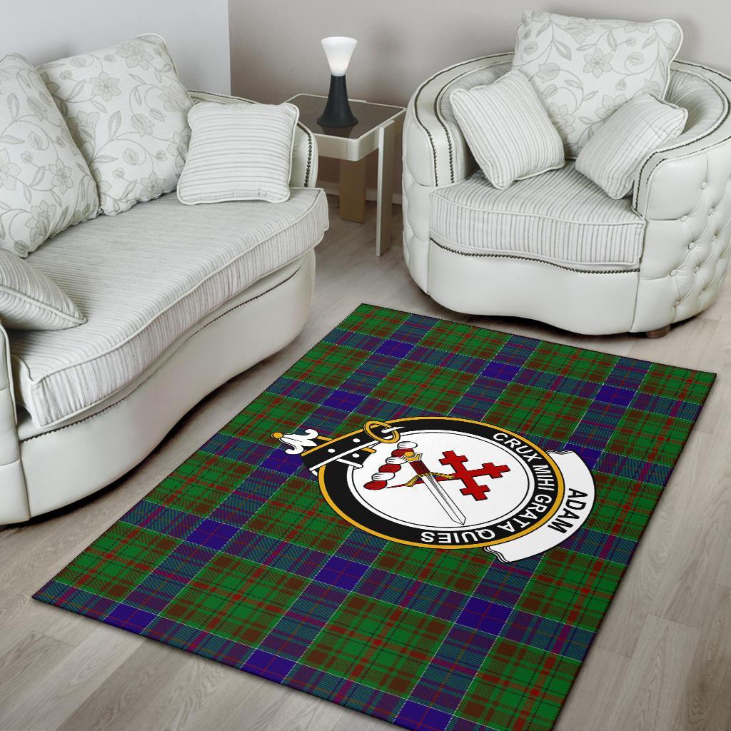 Adam Tartan Crest Area Rug