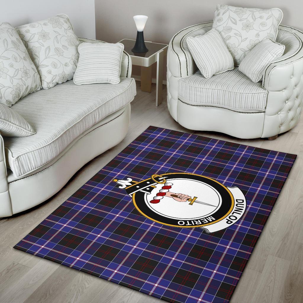 Dunlop Tartan Crest Area Rug