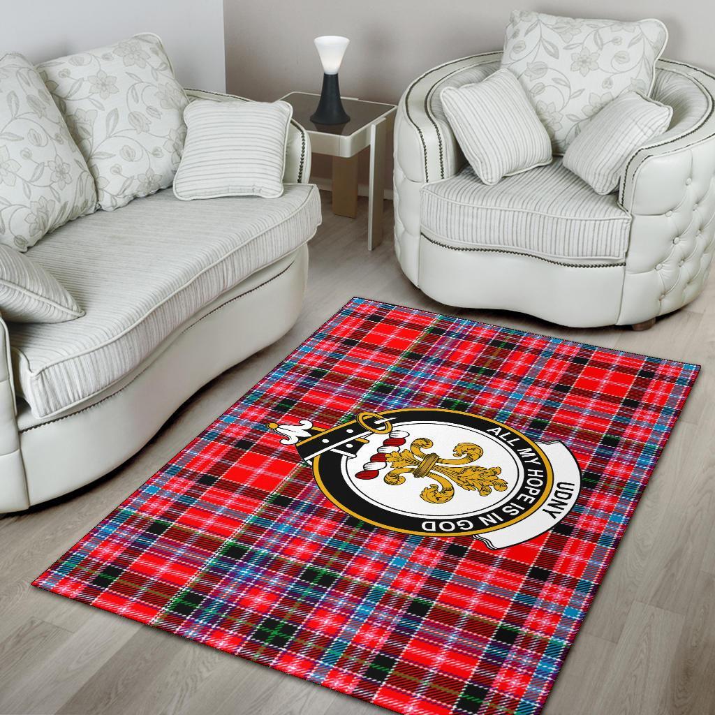 Undy Tartan Crest Area Rug