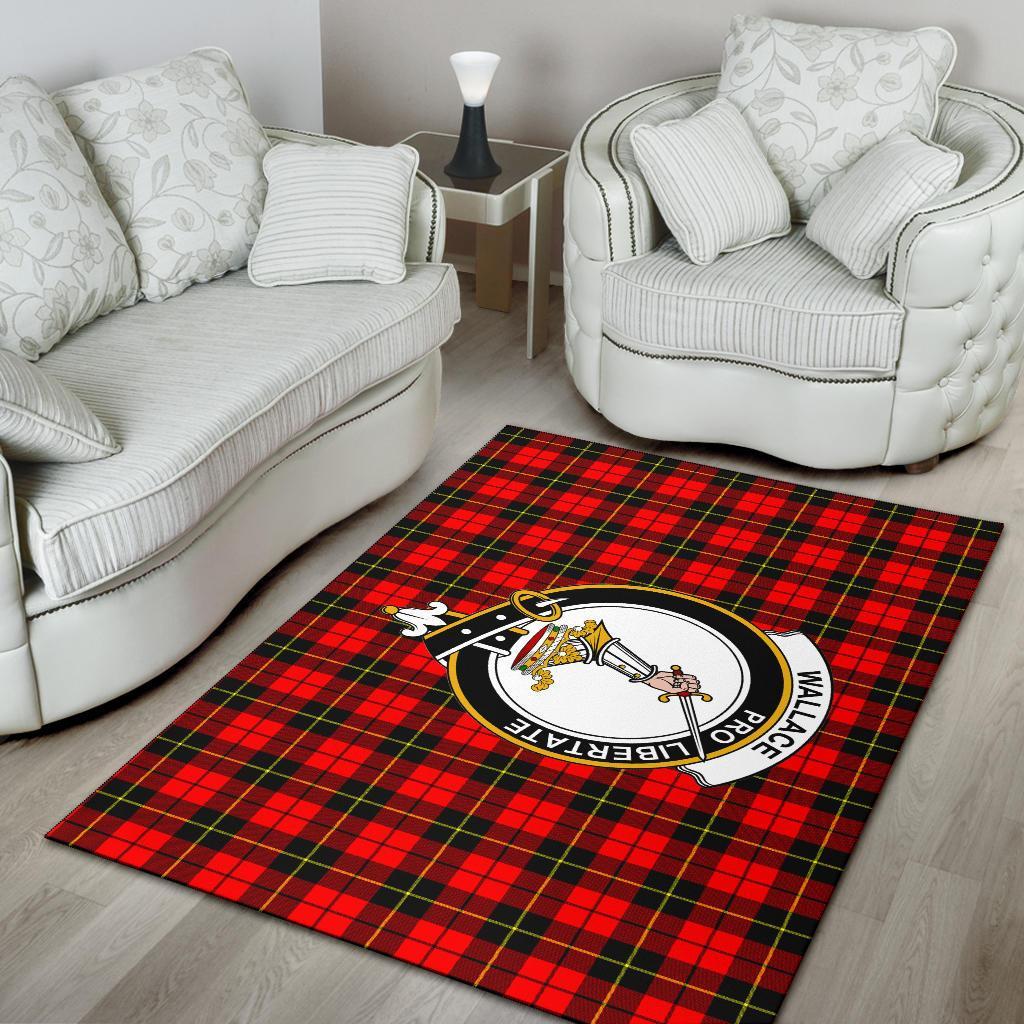 Wallace Tartan Crest Area Rug