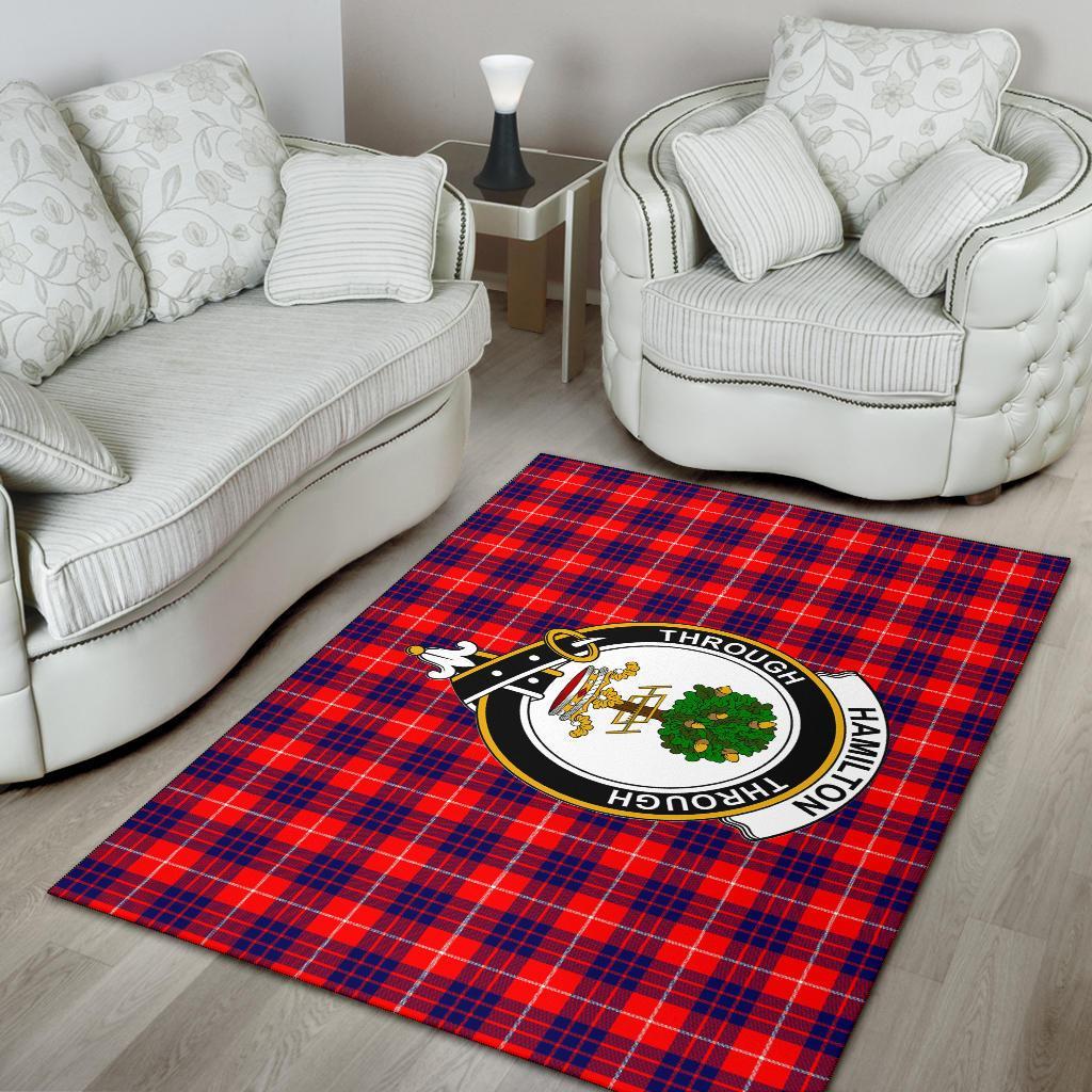 Hamilton Tartan Crest Area Rug