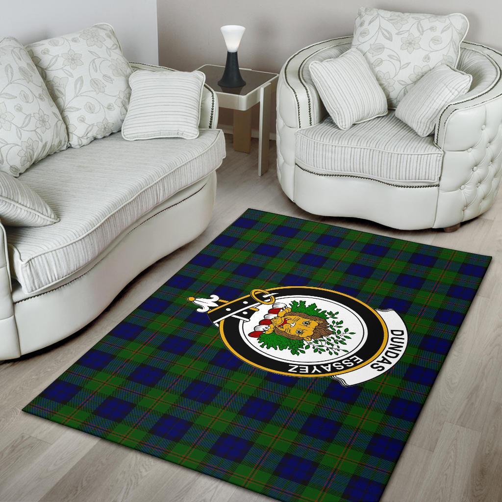 Dundas Tartan Crest Area Rug