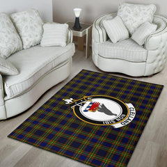 Clelland Tartan Crest Area Rug