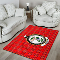 Burnett Tartan Crest Area Rug