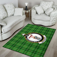 Clephane (Or Clephan) Tartan Crest Area Rug