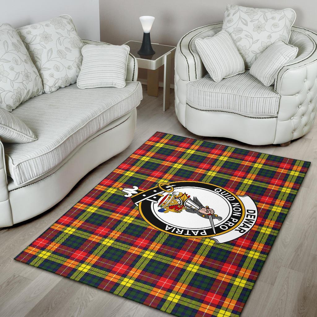 Dewar Tartan Crest Area Rug