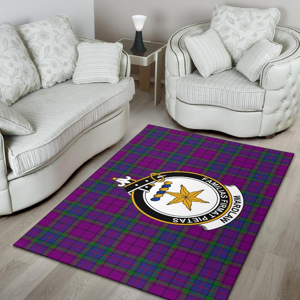 Wardlaw Tartan Crest Area Rug