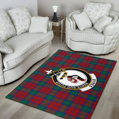 Byres Tartan Crest Area Rug