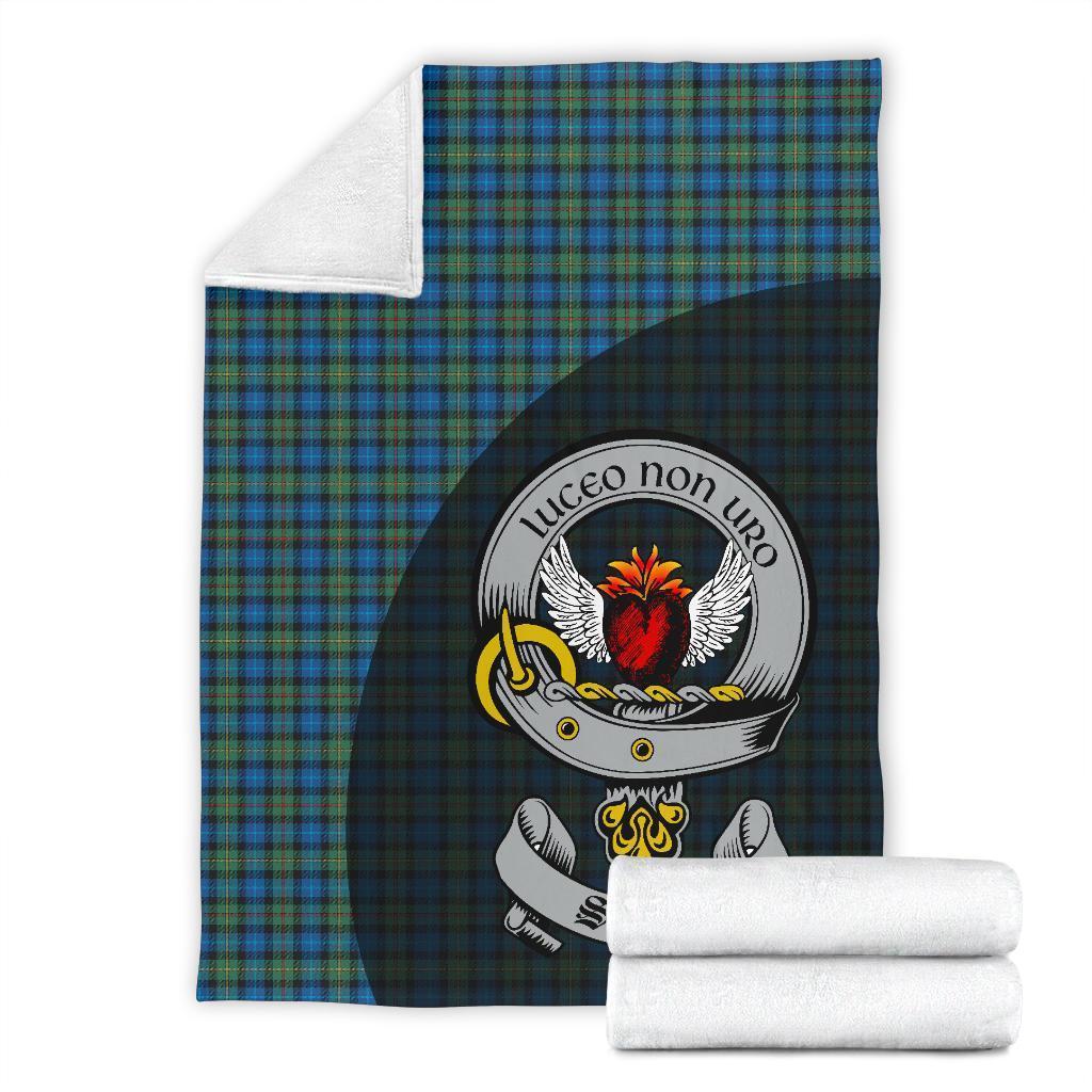 Smith Ancient Tartan Crest Blanket Wave Style