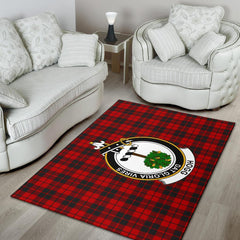 Hogg (Or Hog) Tartan Crest Area Rug