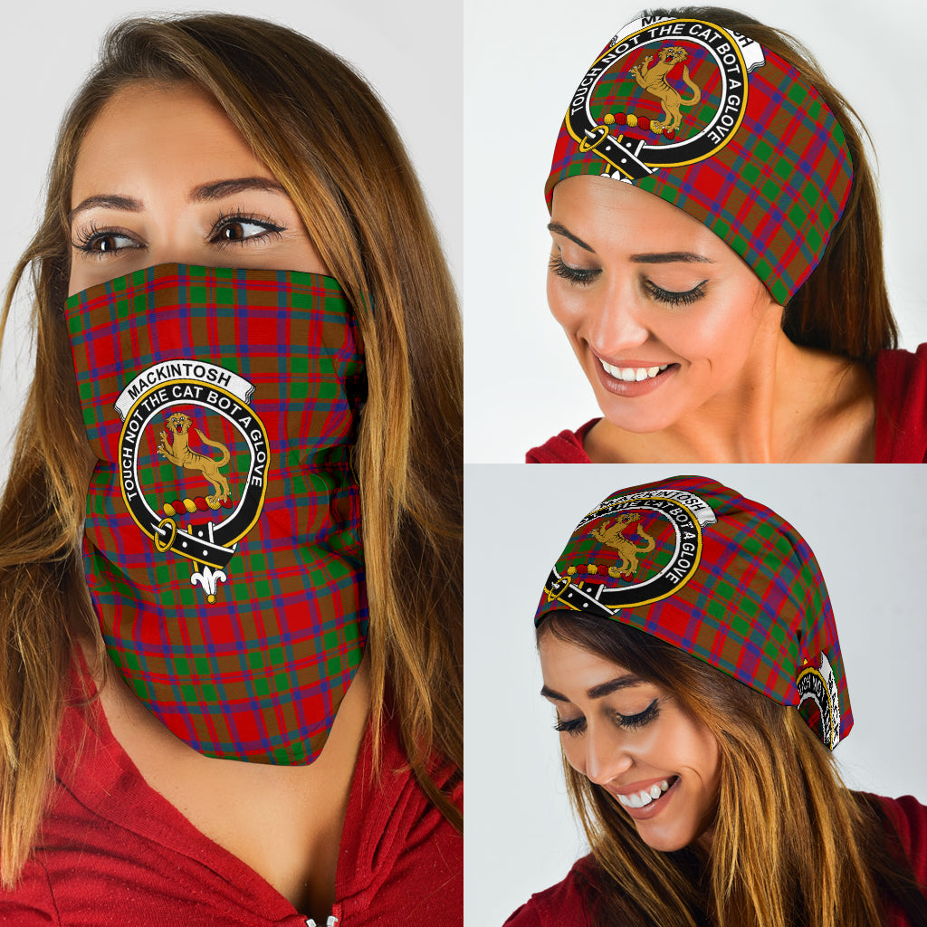 MacKintosh Modern Tartan Crest Bandana - Neck Gaiter