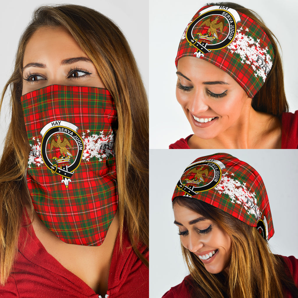 Hay Tartan Crest Bandana