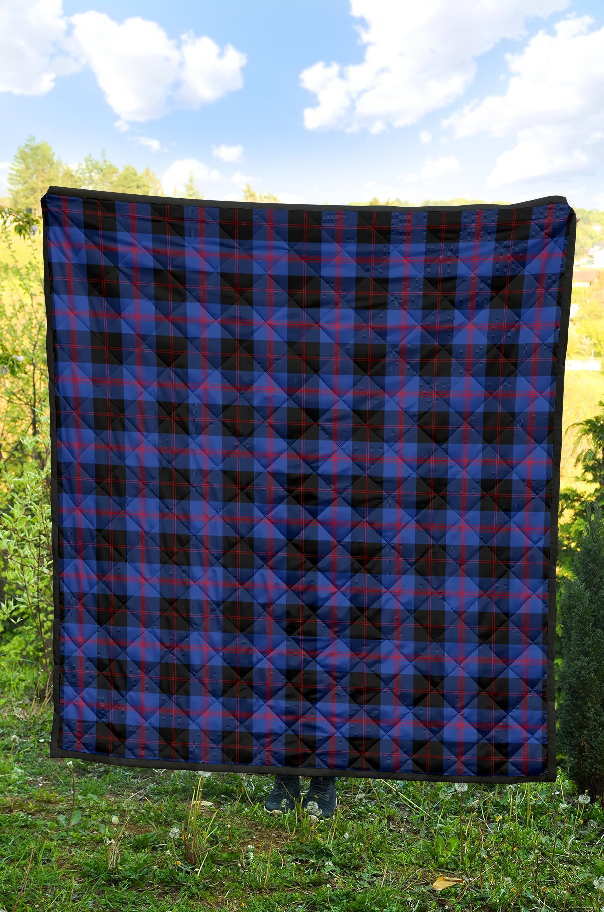 Angus Modern Family Tartan Quilt - SP