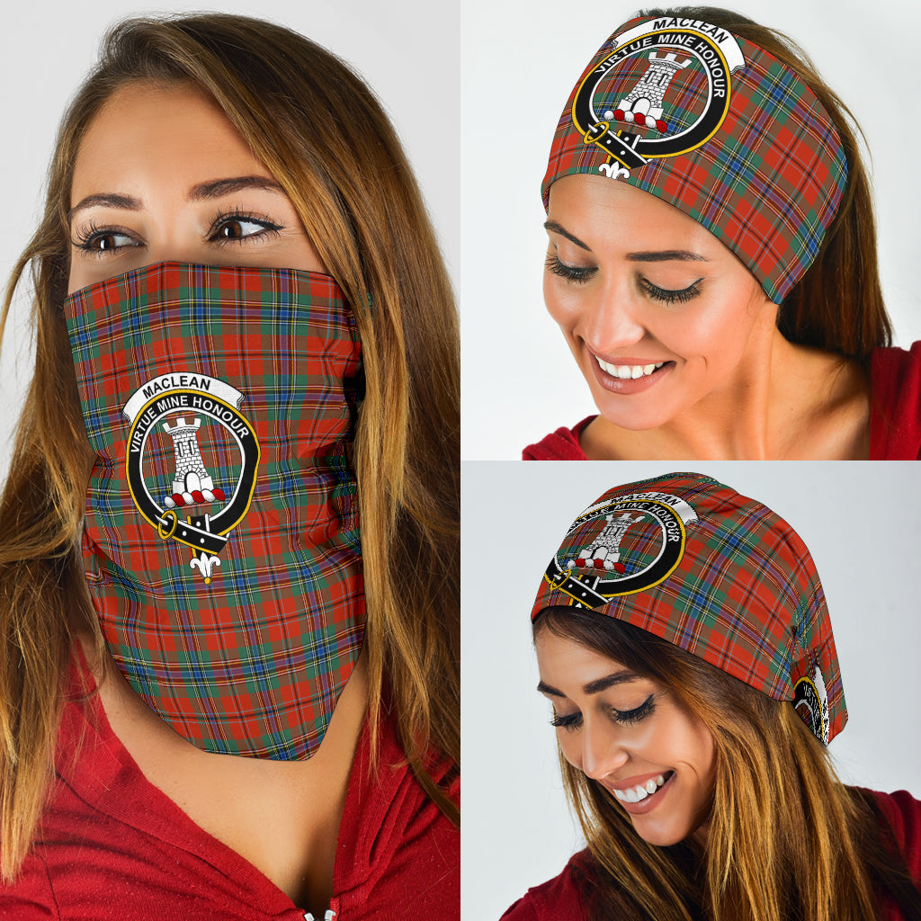 MacLean of Duart Ancient Tartan Crest Neck Gaiter - Bandana