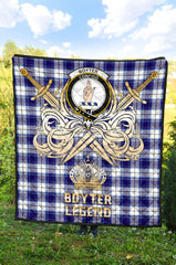 Boyter Tartan Crest Legend Gold Royal Premium Quilt SP