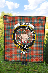 Wyllie Tartan Crest Quilt SP