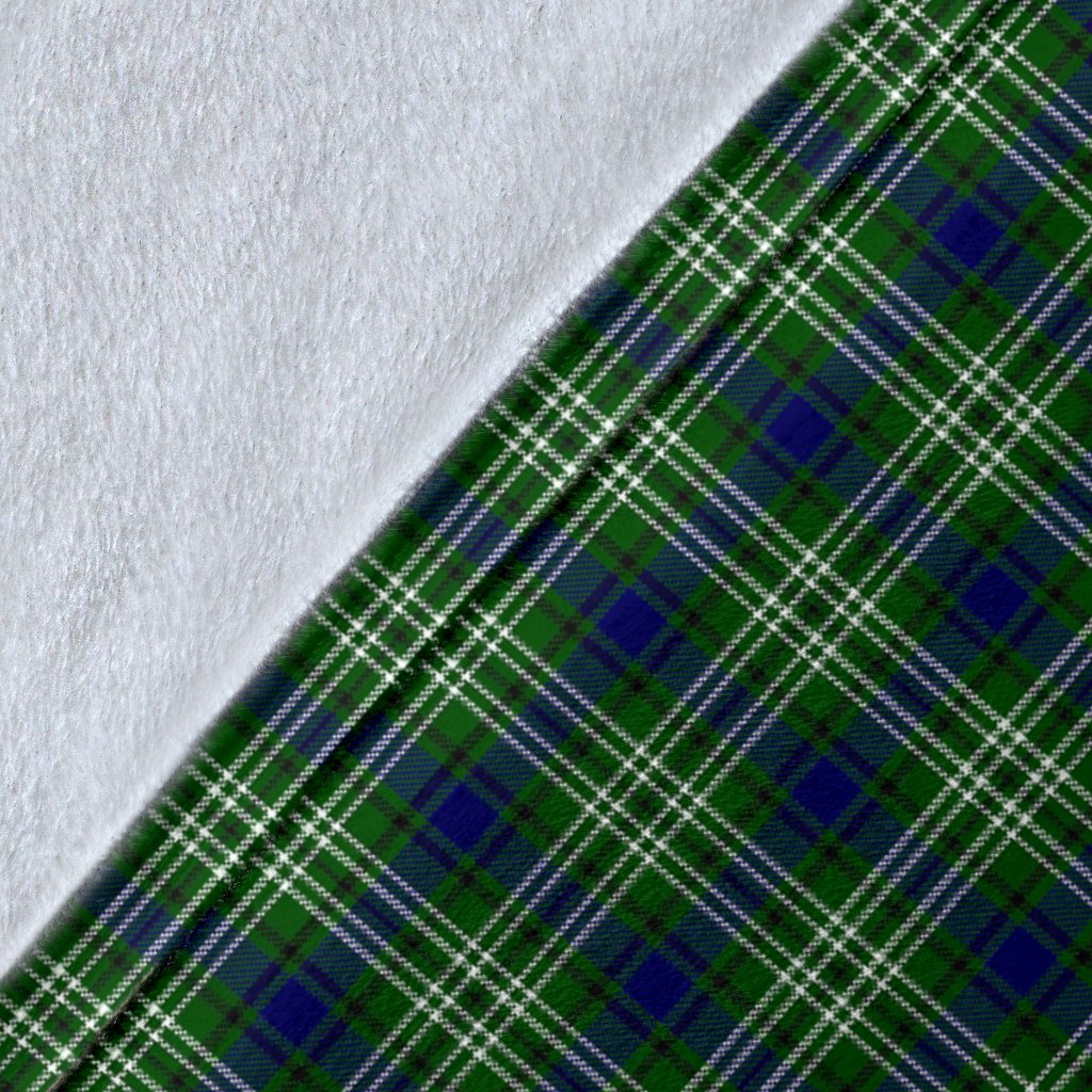 Haliburton Family Tartan Crest Blanket - 3 Sizes
